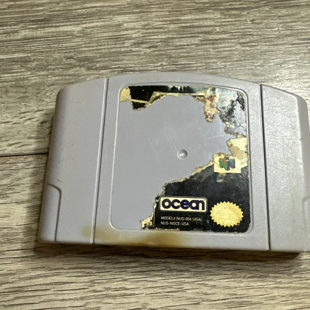 GT 64: Championship Edition (Nintendo‎ 64 N64) Authentic, Worn Label